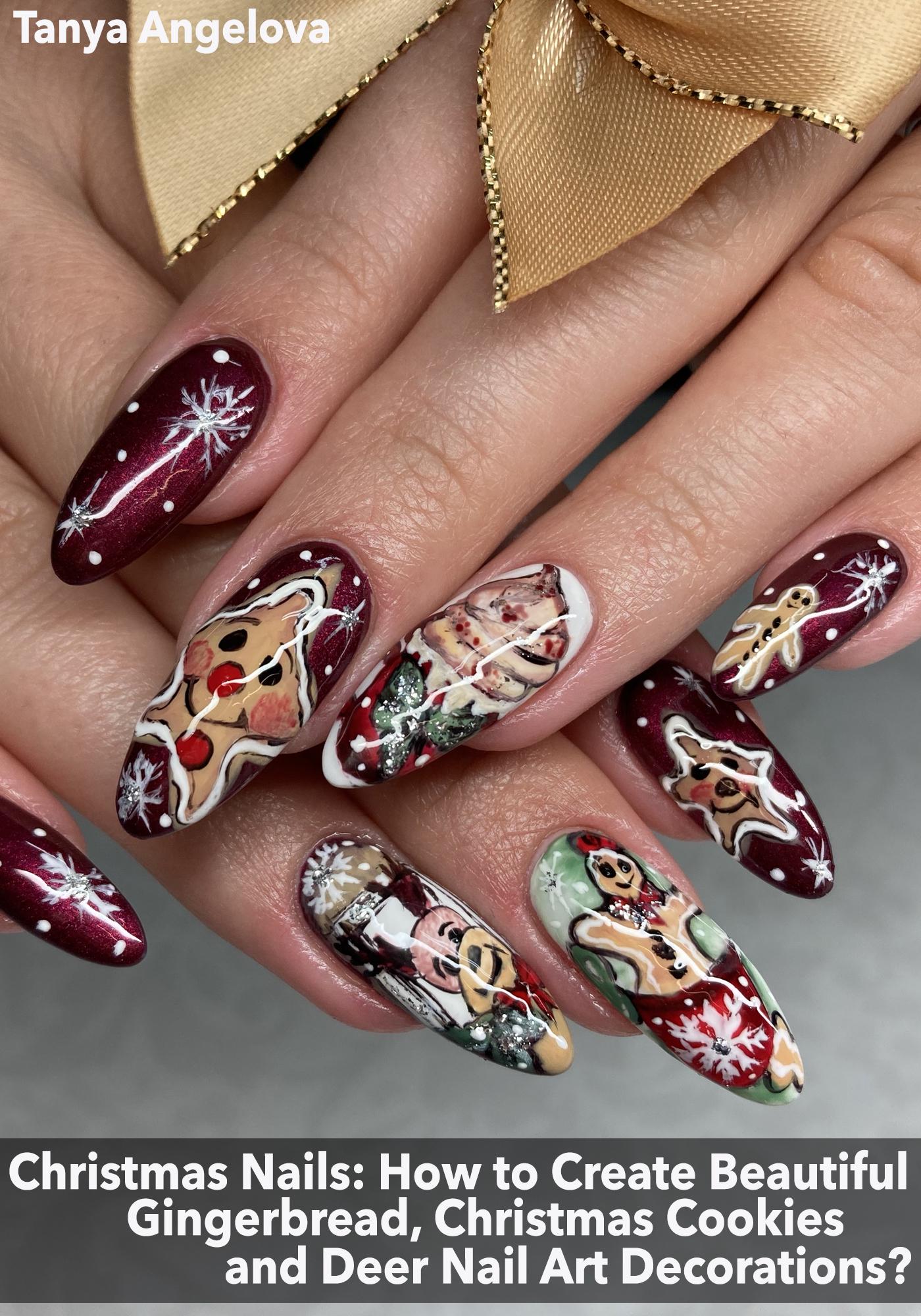 Smashwords – Christmas Nails: How to Create Beautiful Gingerbread,  Christmas Cookies and Deer Nail Art Decorations? – a book by Tanya Angelova