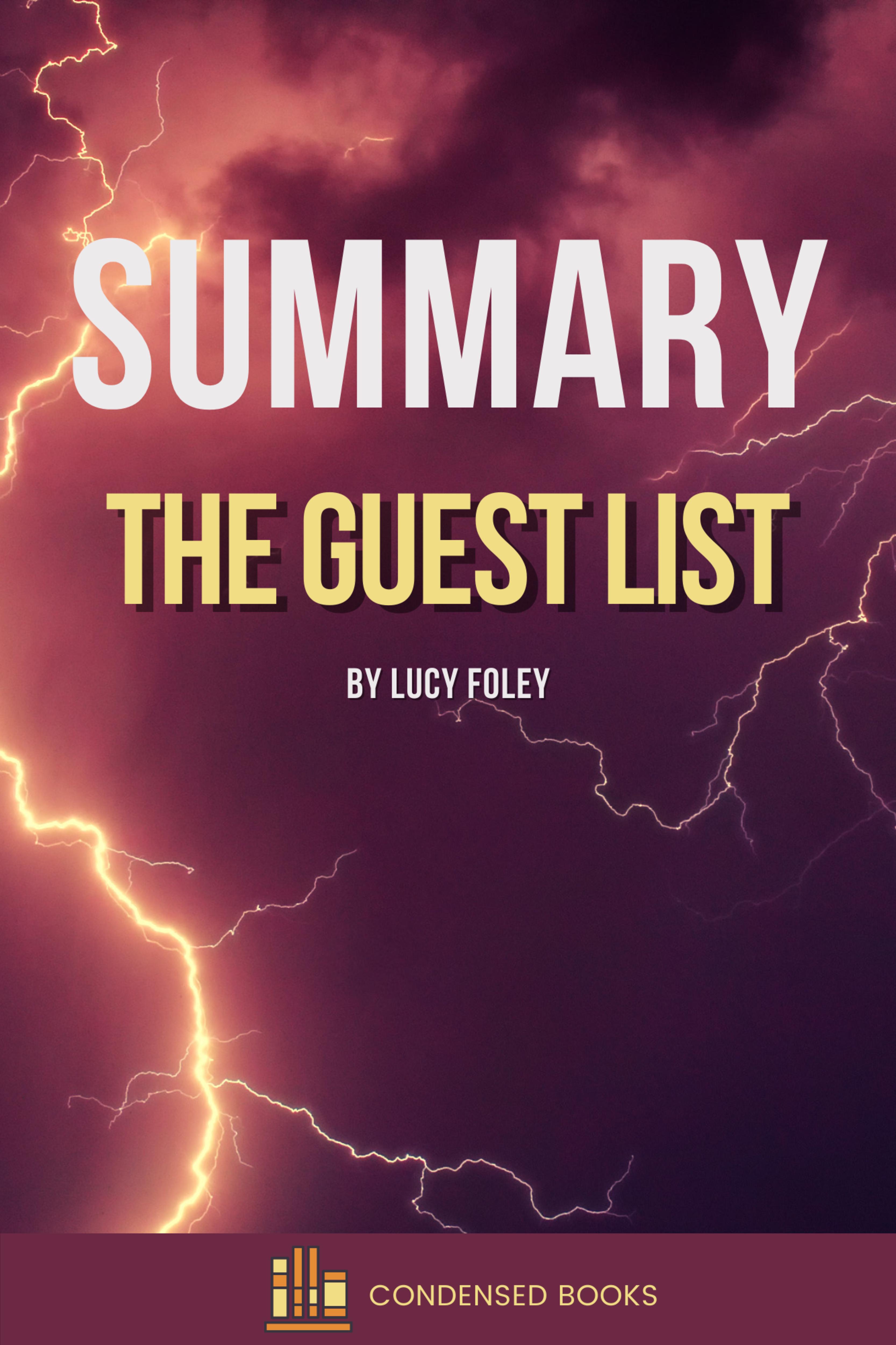 Smashwords Summary of The Guest List by Lucy Foley a book by