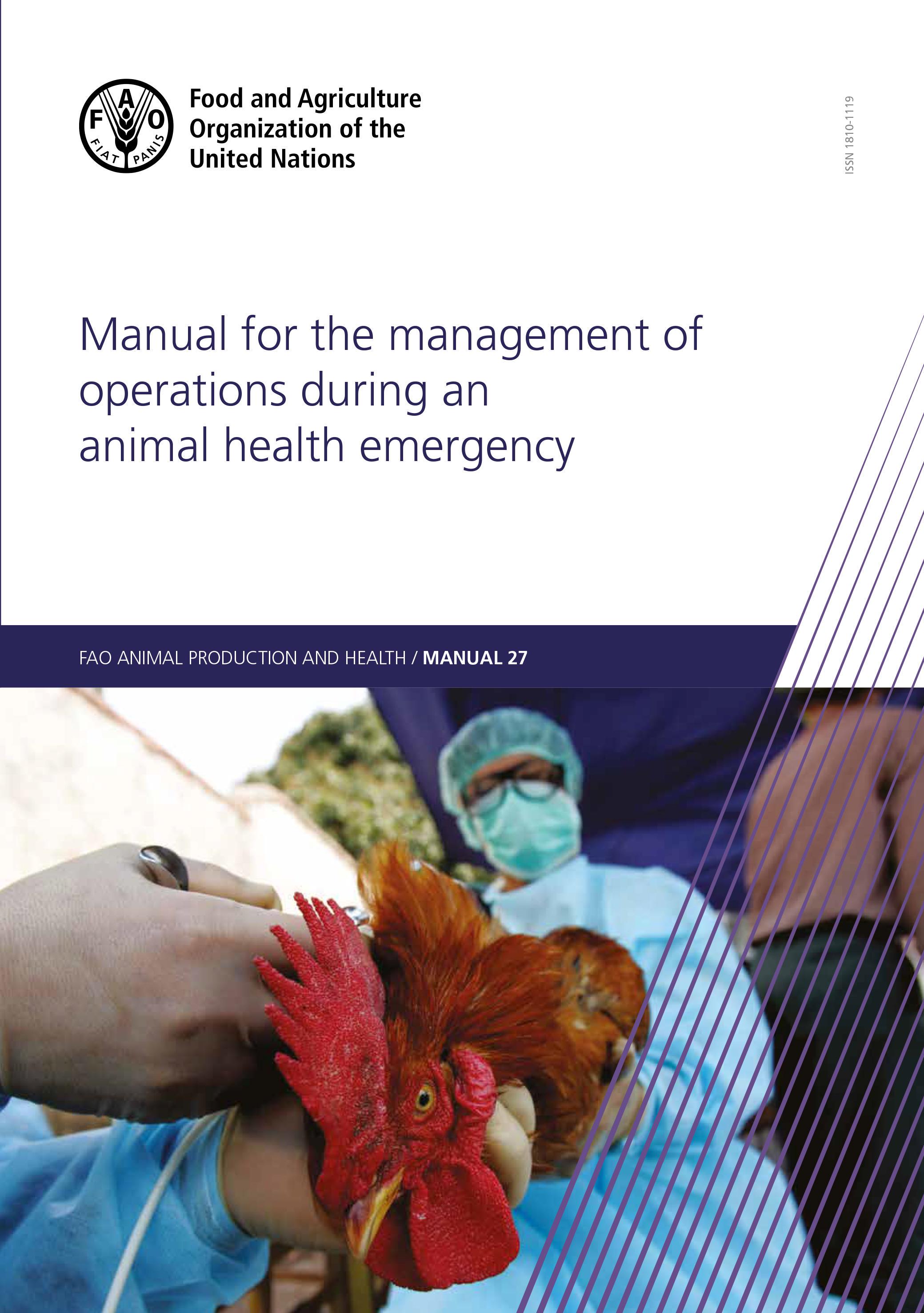 Smashwords – Manual for the Management of Operations during an Animal Health  Emergency – a book by Food and Agriculture Organization of the United  Nations