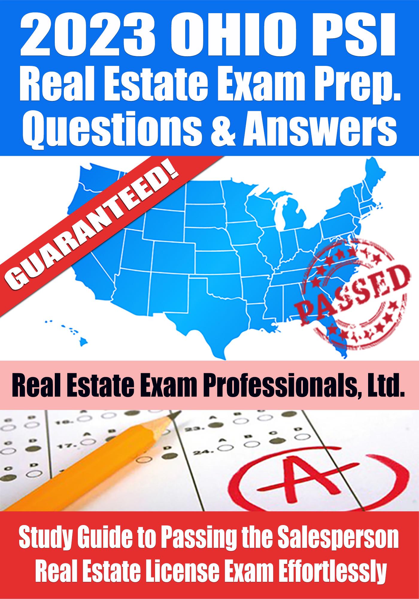 psi real estate exam passing score