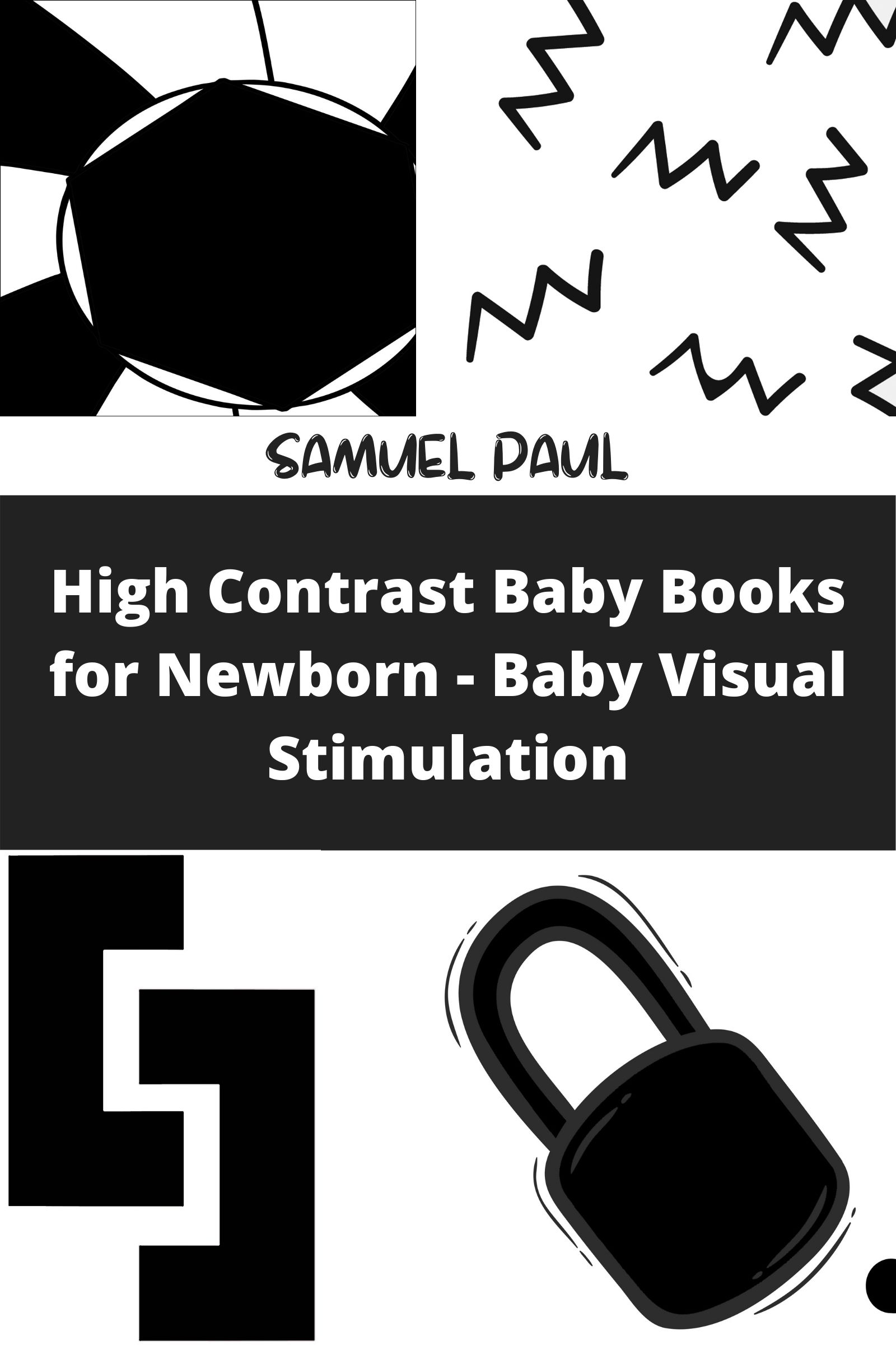 high contrast baby books
