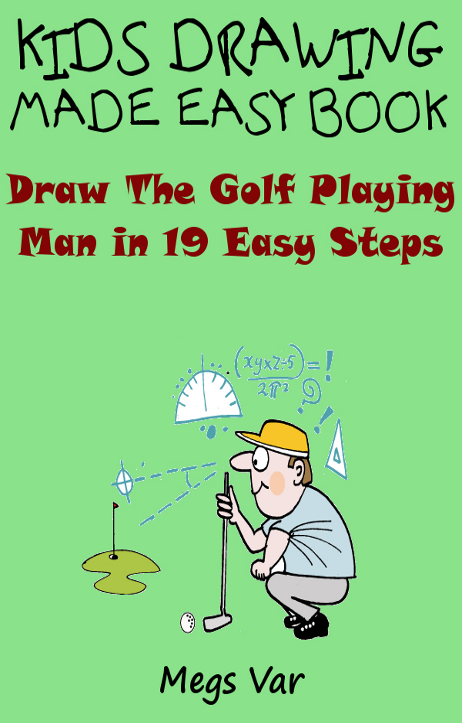 Smashwords Kids Drawing Made Easy Book Draw The Golf 