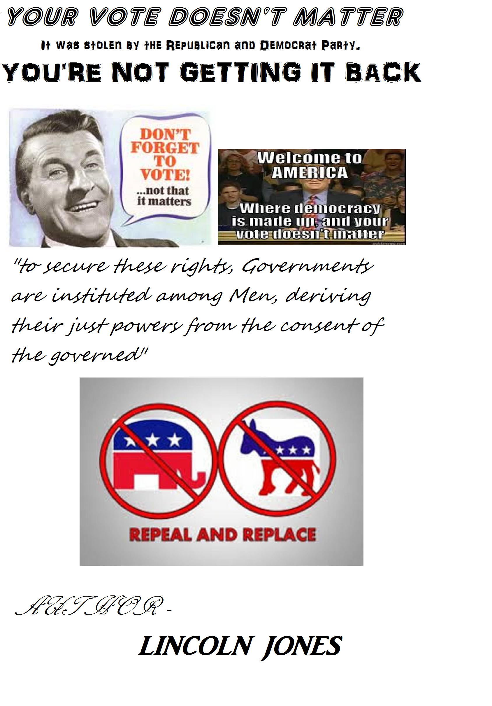 Why It Matters Who Governs Americas >> Smashwords Your Vote Does Not Count It Has Been Stolen By The Why It Matters Who Governs Americas >> Smashwords Your Vote Does Not Count It Has Been Stolen By The