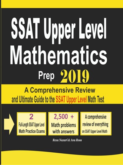 Smashwords – SSAT Upper Level Mathematics Prep 2019: A Comprehensive ...