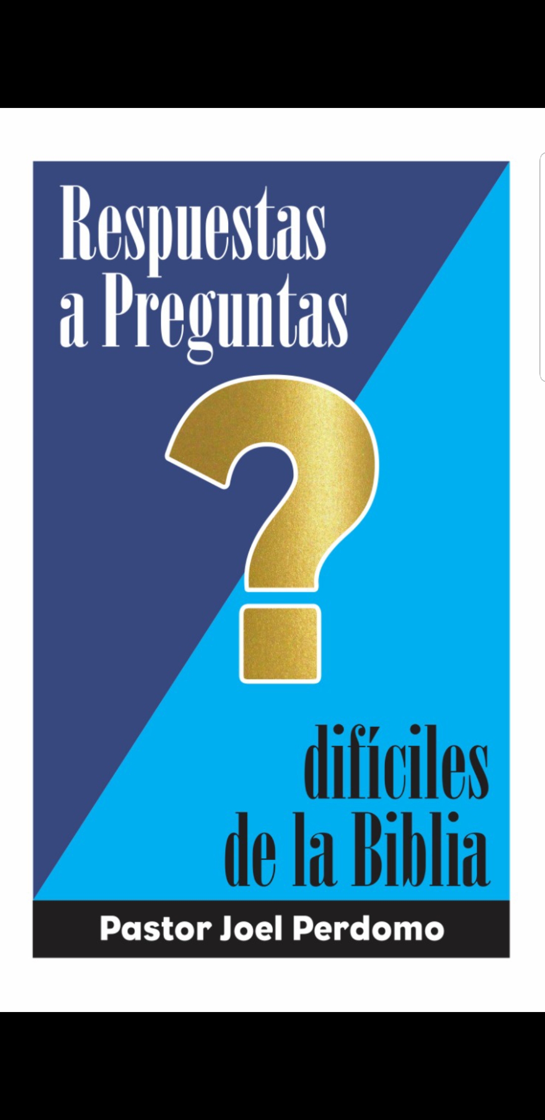 Smashwords Respuestas A Preguntas Dificiles De La Biblia A Book By Joel Perdomo