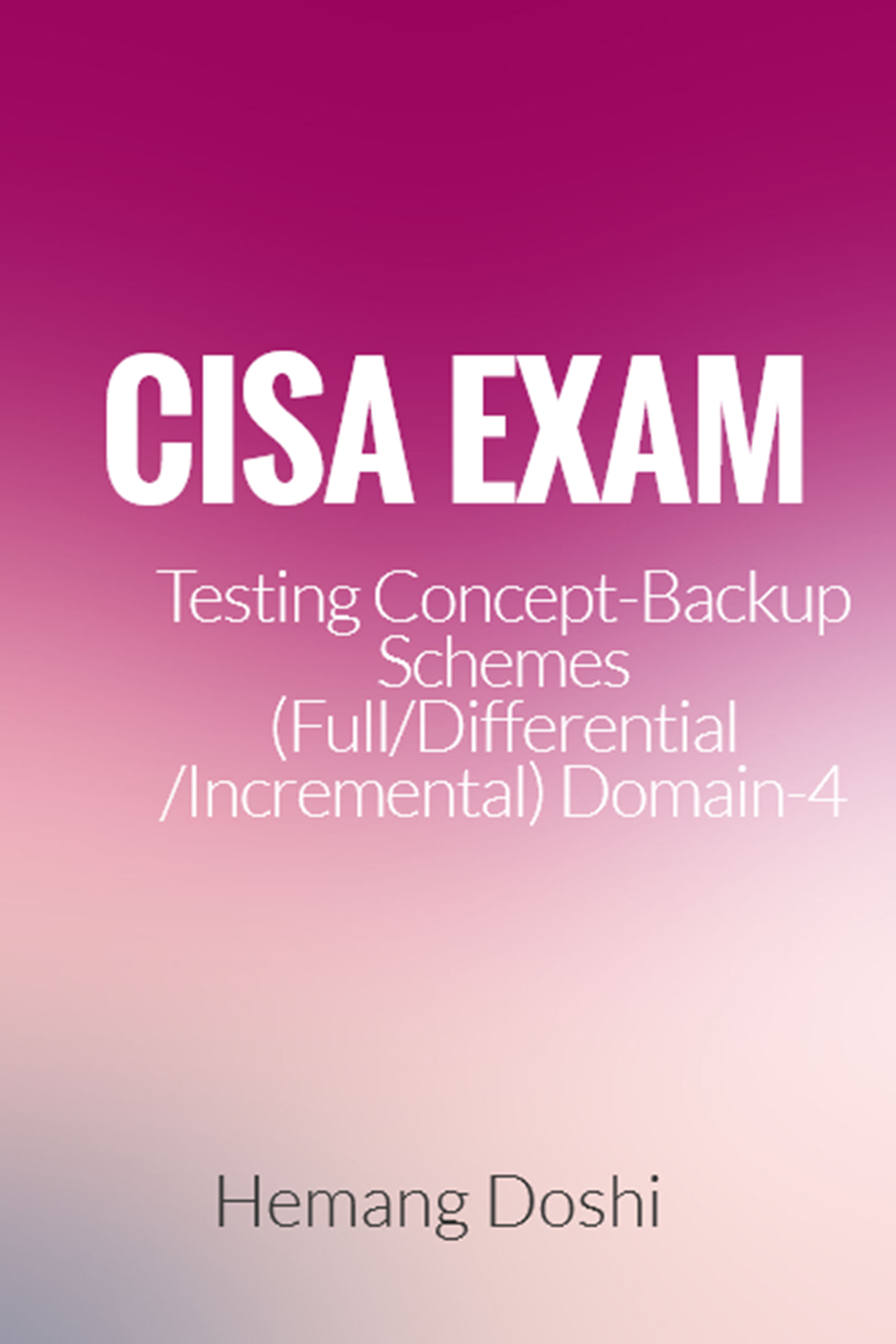 Free CISA Vce Dumps