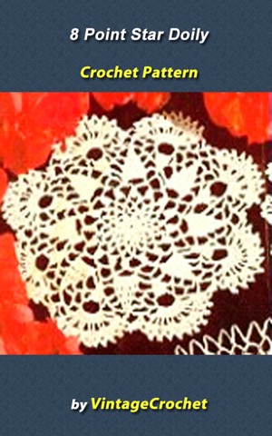 Smashwords – 8 Point Star Doily Vintage Crochet Pattern eBook