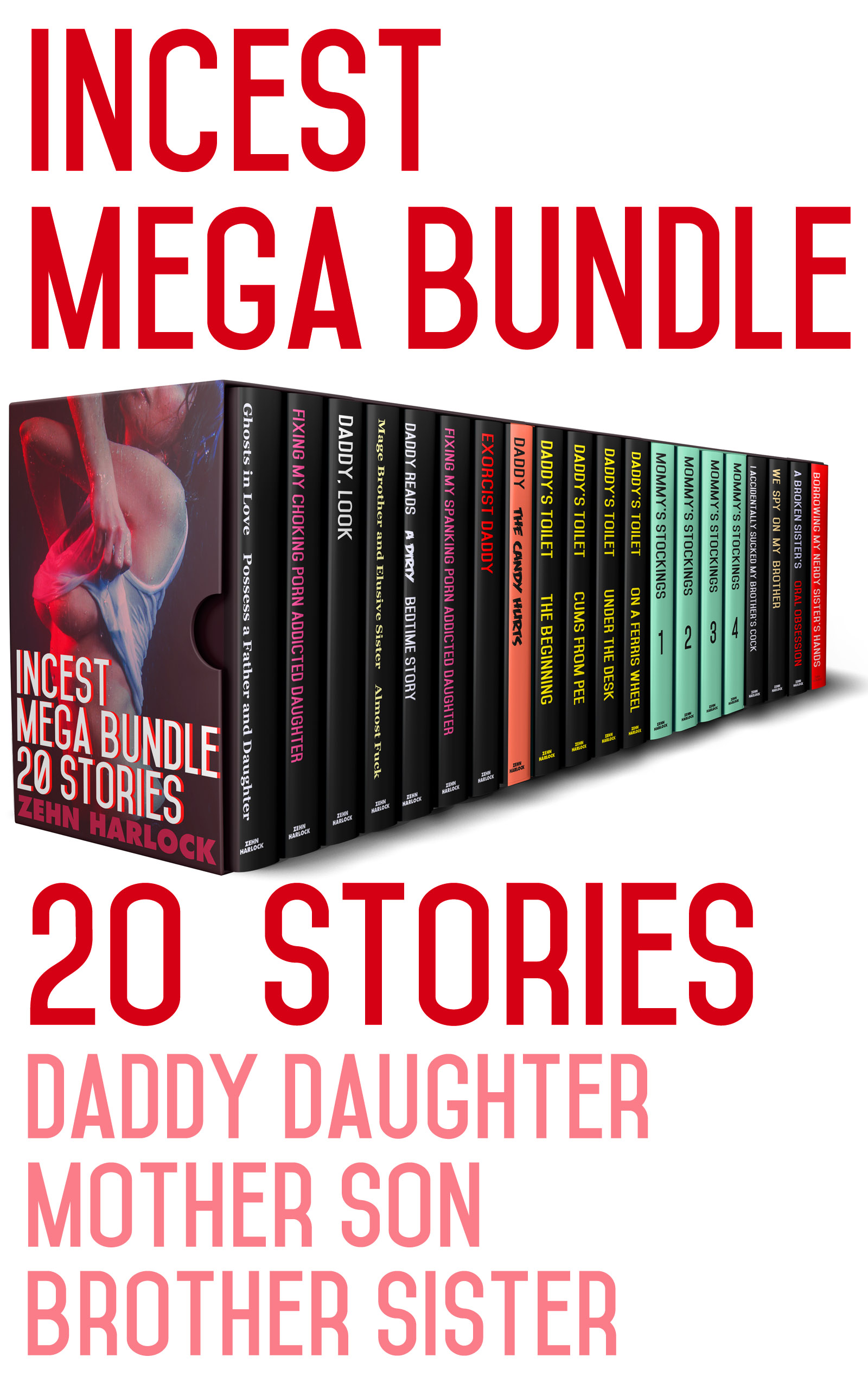 Nerd Brother And Sister Incest Porn - Incest Mega Bundle 20 Stories Daddy Daughter Mother Son Brother Sister, an  Ebook by Zehn Harlock