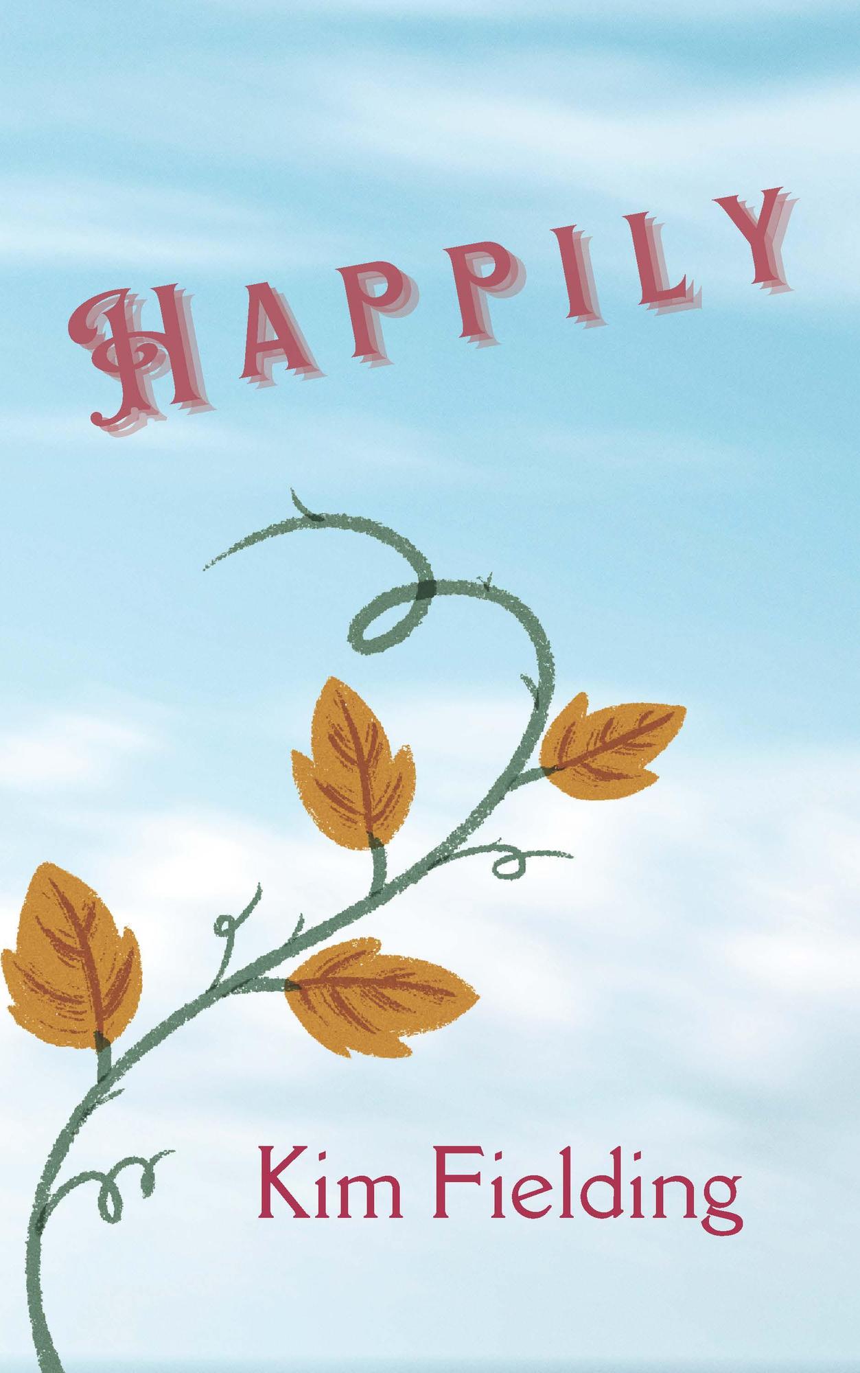 book cover for Happily