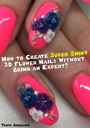 Nail Art Tutorial: How to Create a 3-D Acrylic Flower