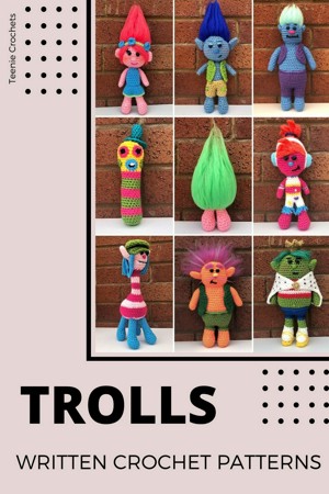 Amigurumi trolls best sale