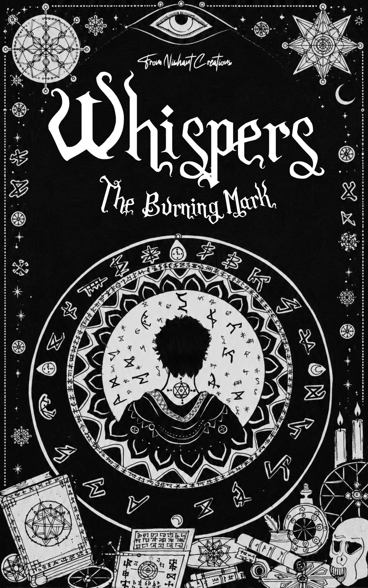 Cover of Whispers: The Burning Mark