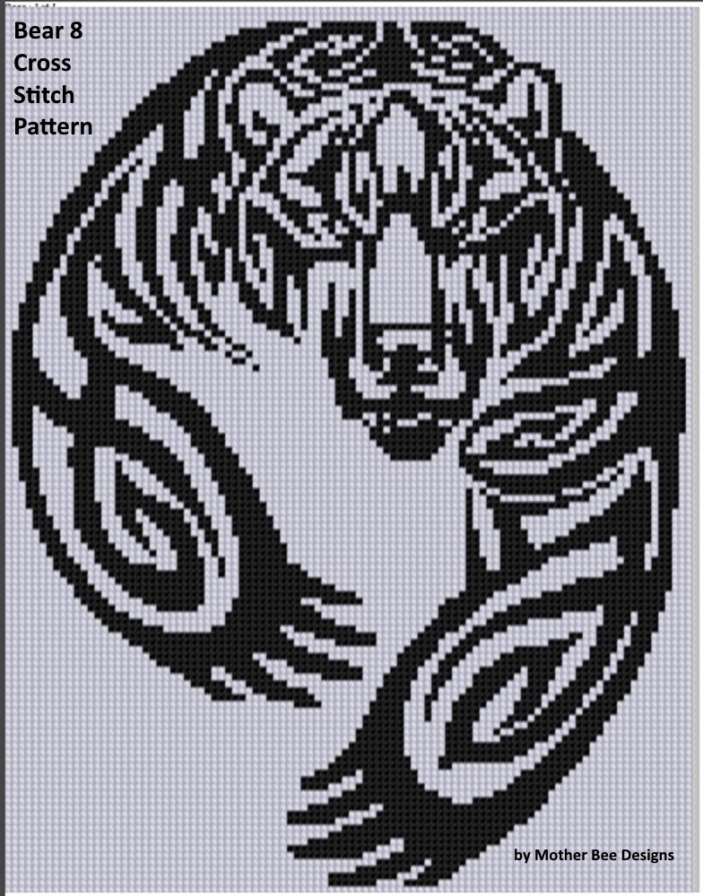 Smashwords Bear 8 Cross Stitch Pattern A Book By Mother Bee Designs