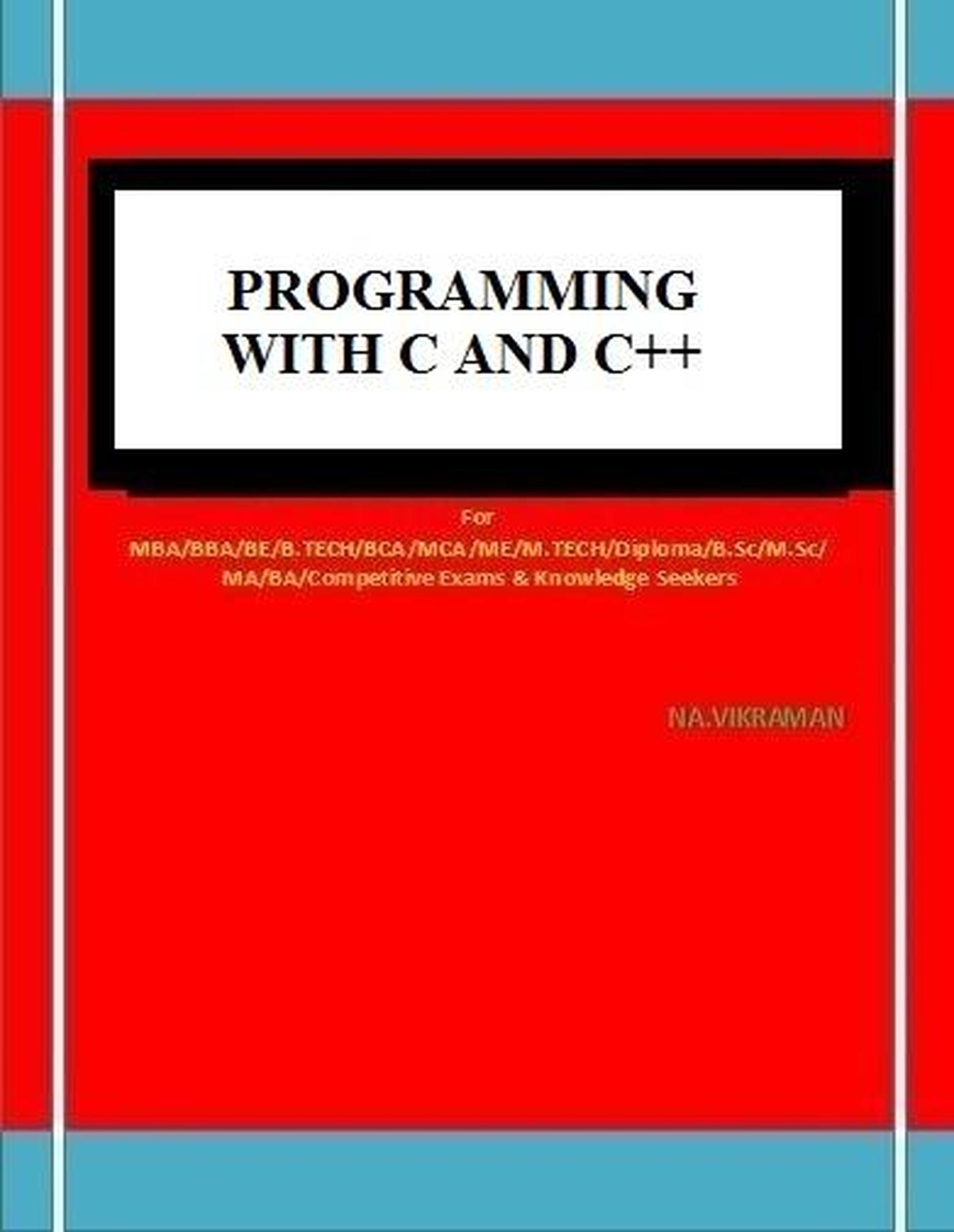 Smashwords programming with c and c a book by na vikraman