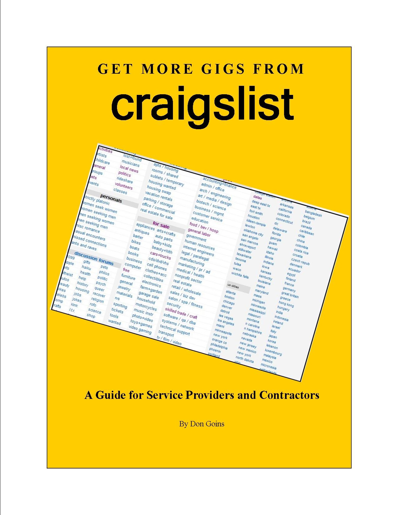 Get More Gigs From Craigslist An Ebook By Don Goins