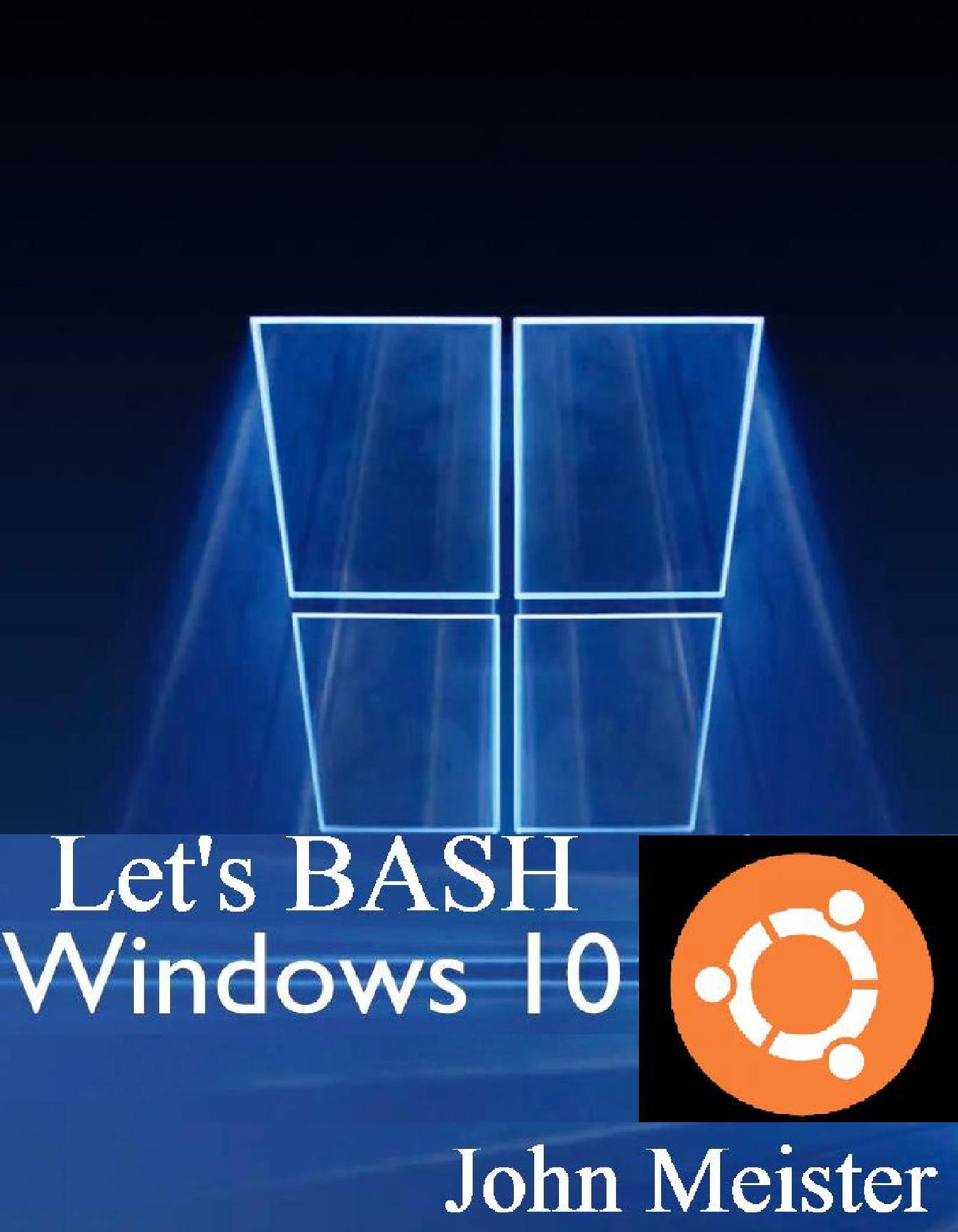 Using BASH on Windows 10