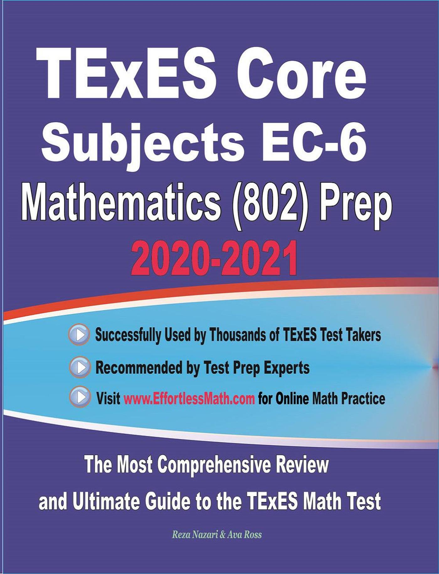 Smashwords – TExES Core Subjects EC-6 Mathematics (802) Prep 2020-2021 ...