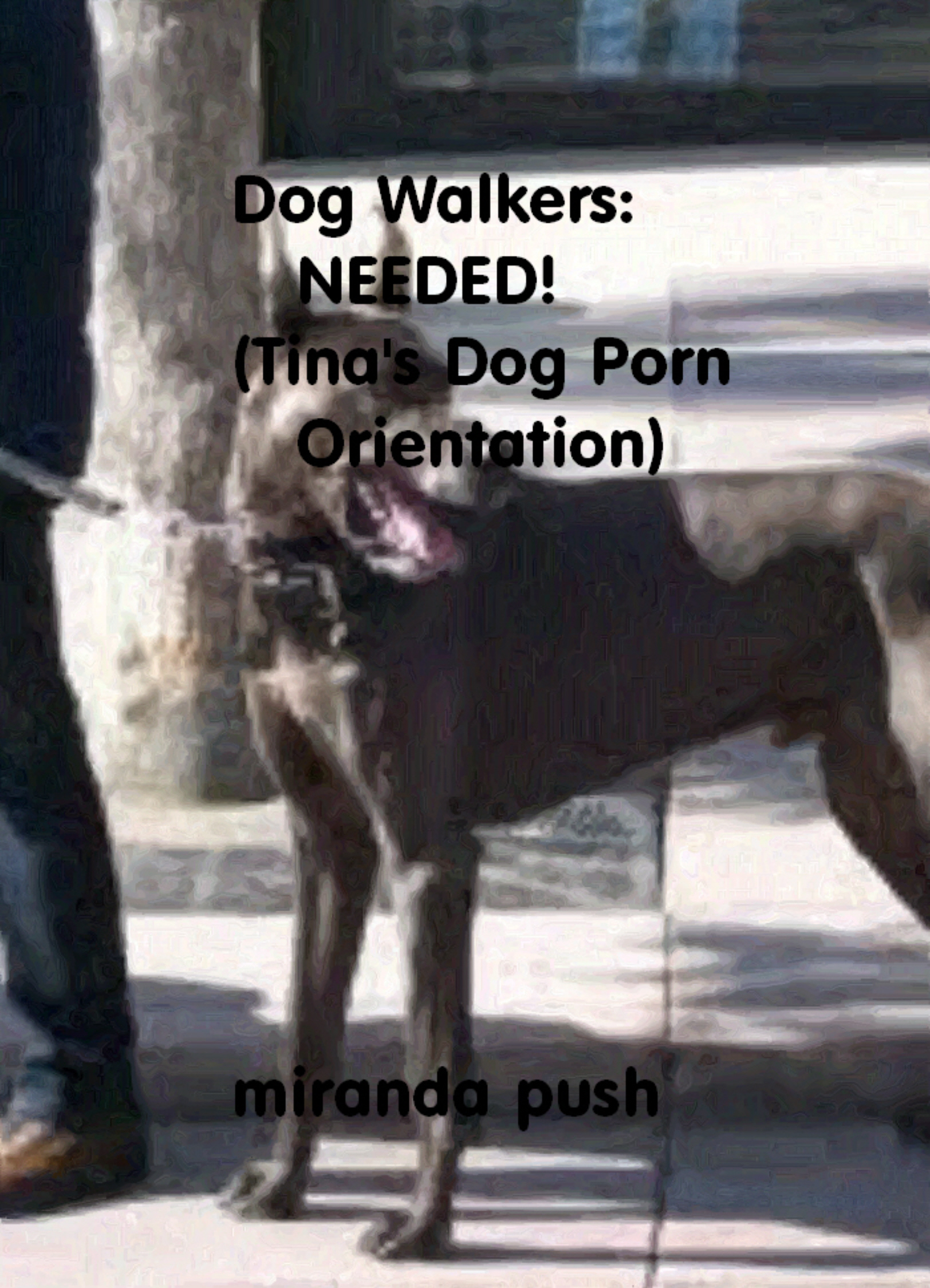 Dog Walkers Needed (Tina's Dog Porn Orientation), an Ebook by Miranda Push