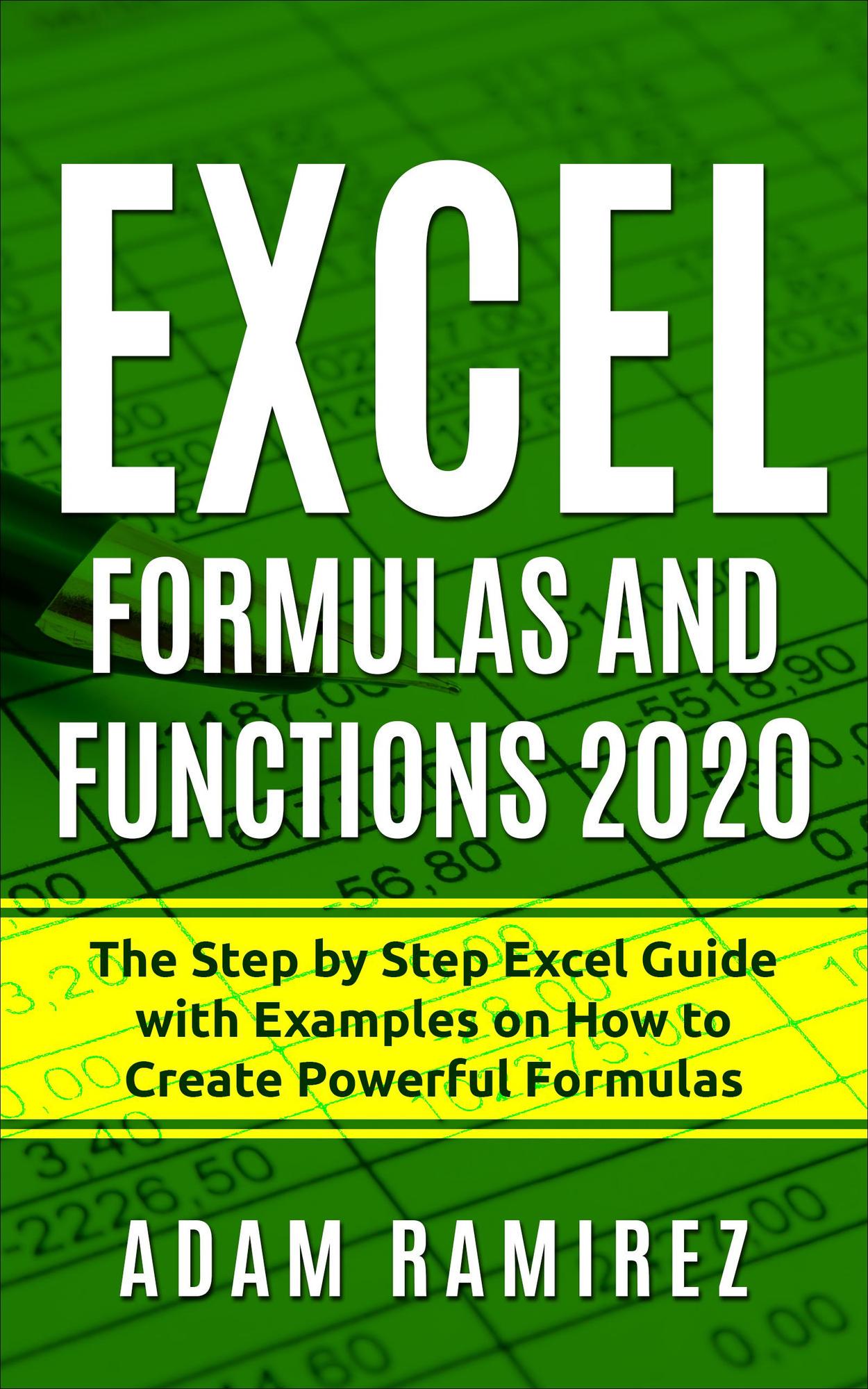 smashwords-excel-formulas-and-functions-2020-a-book-by-adam-ramirez