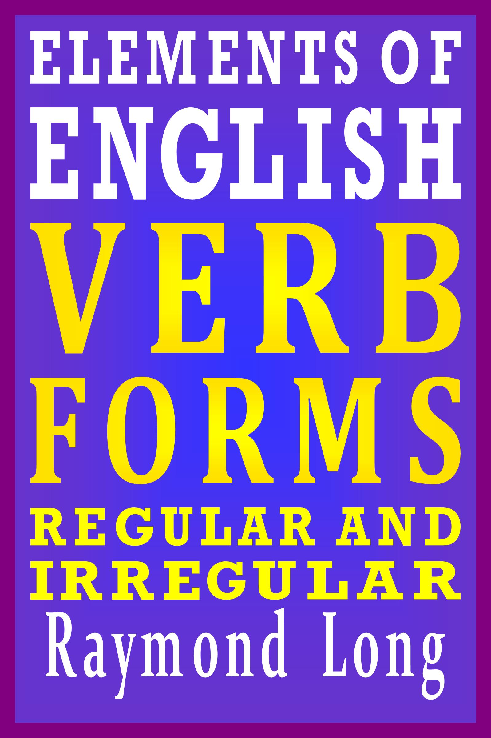 Verb Forms In English