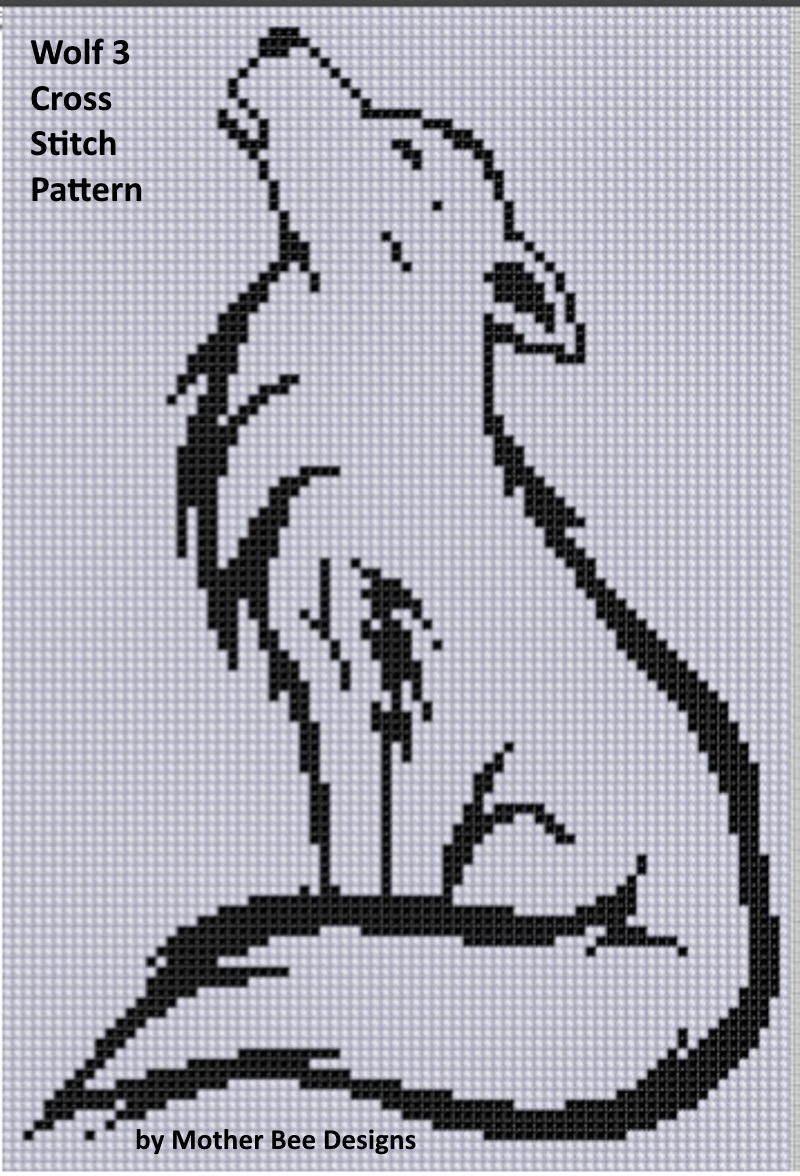 Smashwords - Wolf 3 Cross Stitch Pattern - a book by ...