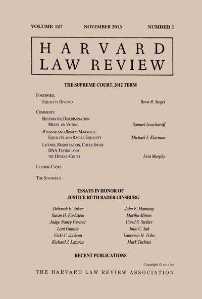 Smashwords – Harvard Law Review: Volume 127, Number 1 - November 2013 ...