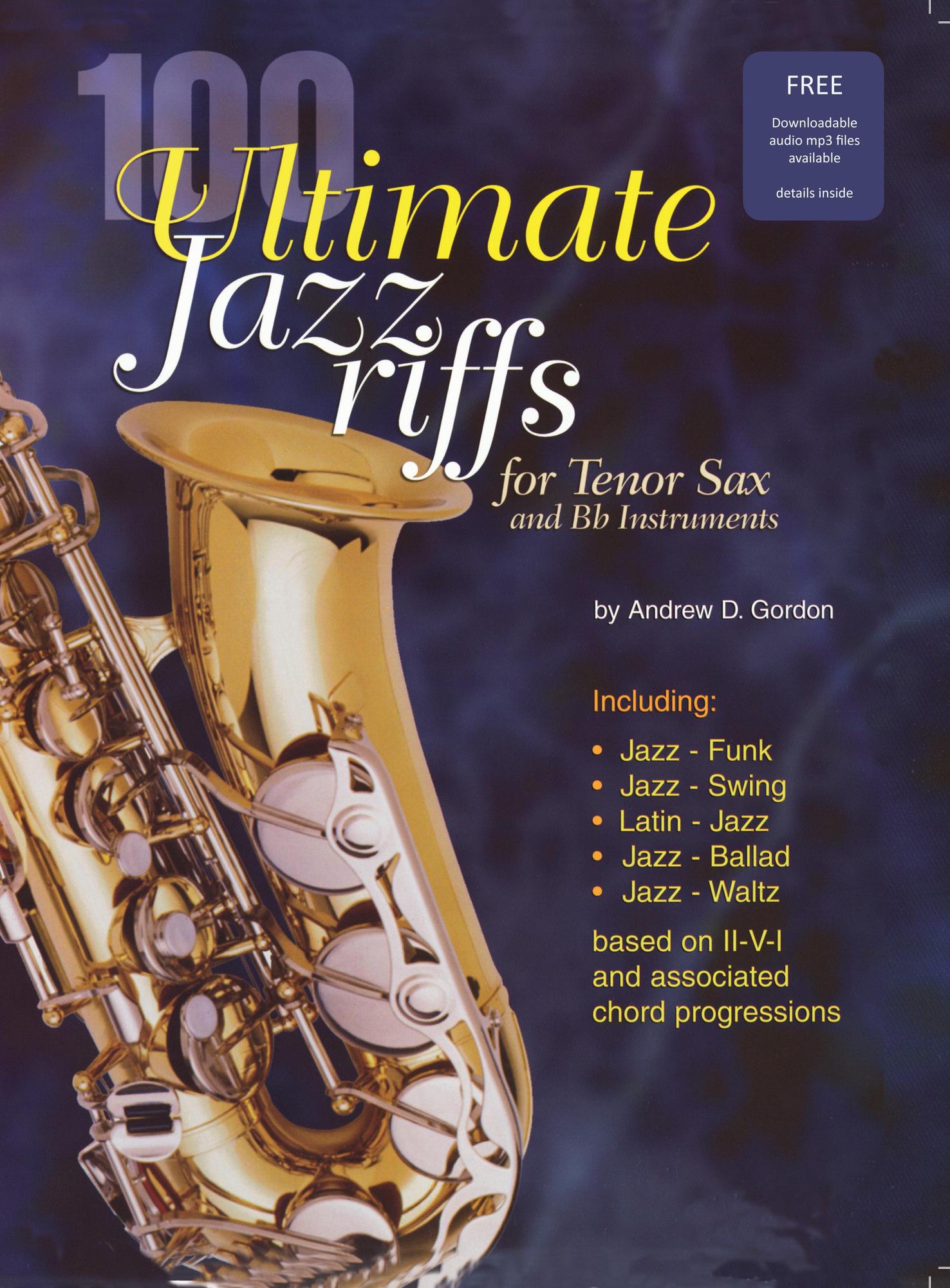 Smashwords 100 Ultimate Jazz Riffs For Tenor Sax and Bb Instruments