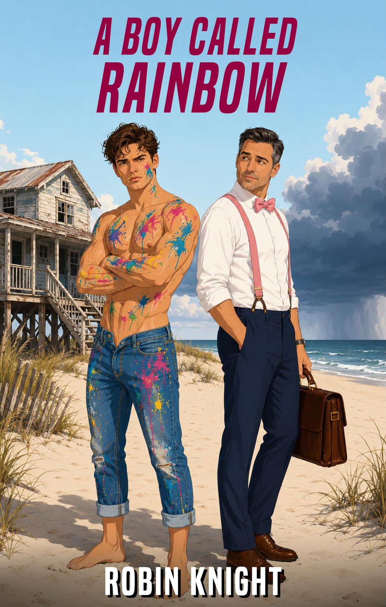book cover for A Boy Called Rainbow