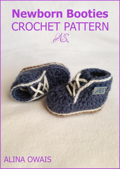 Smashwords – Newborn Booties Crochet Pattern – a book by Alina Owais