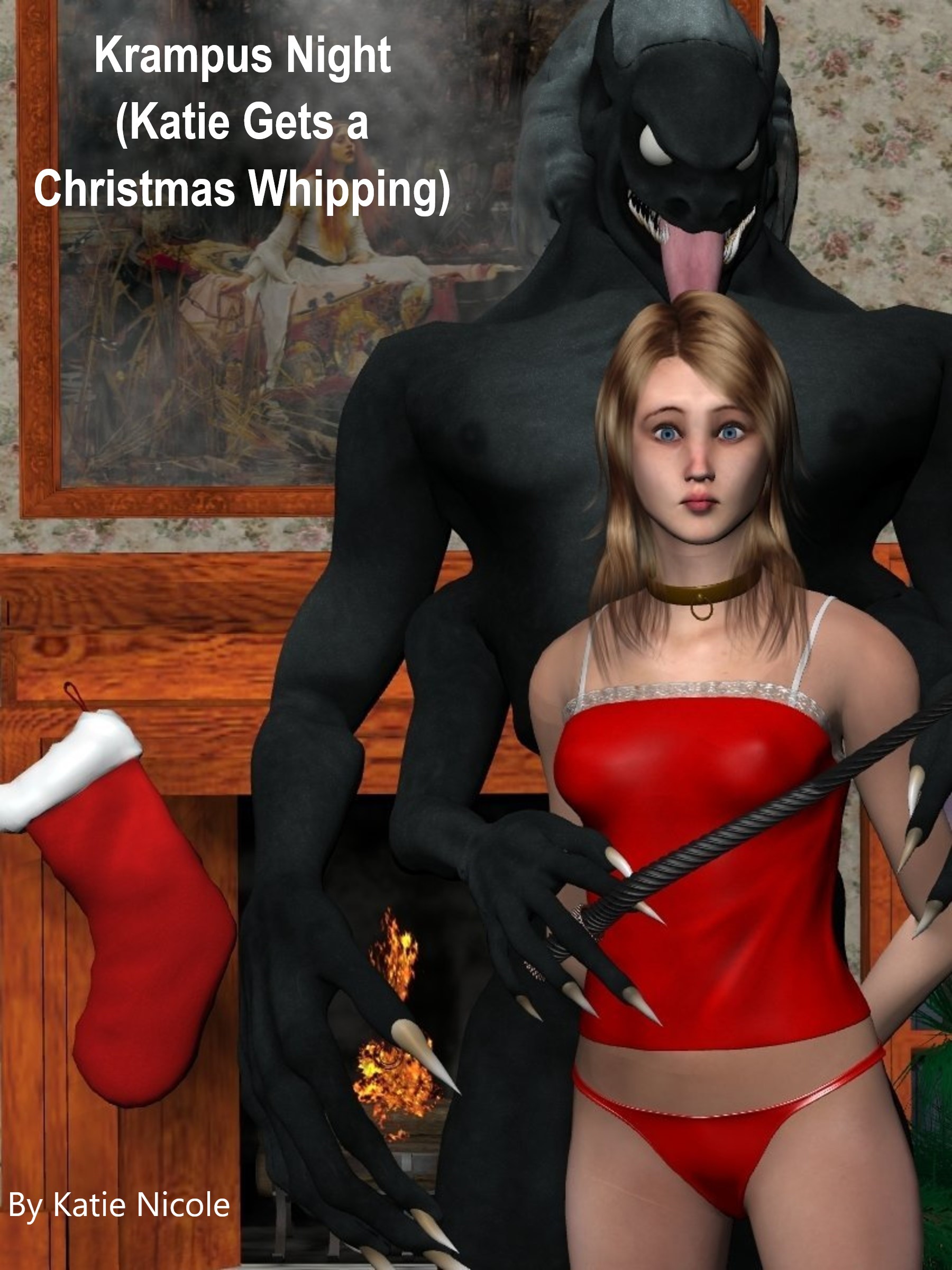 Spanked At Christmas Party - Krampus Night (Katie Gets a Christmas Whipping), an Ebook by Katie Nicole
