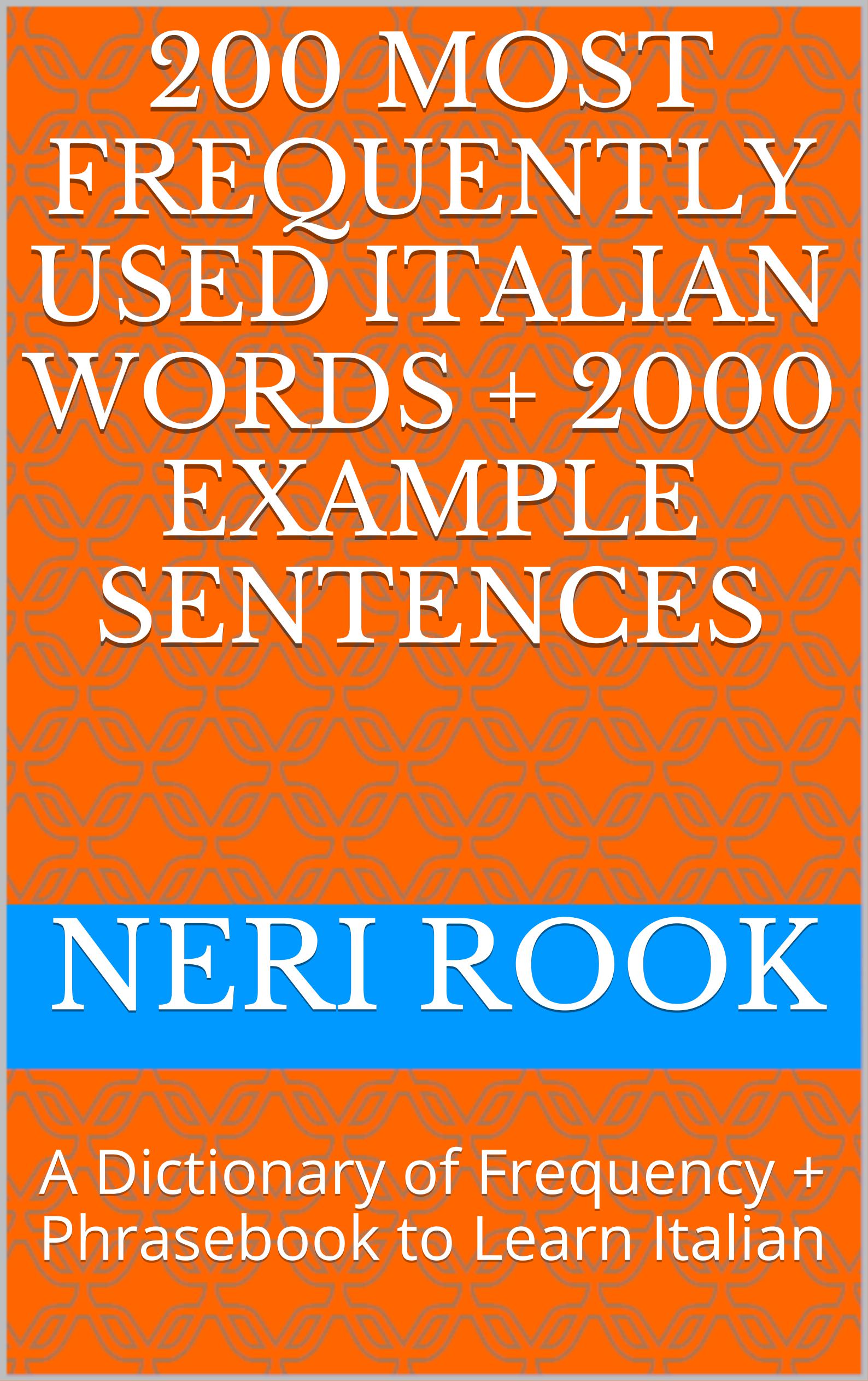 2000 Most Common Italian Words