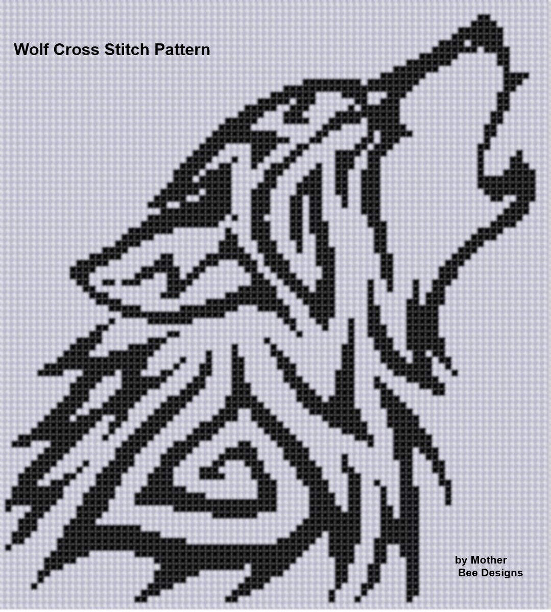 Smashwords – Wolf Cross Stitch Pattern – a book by Mother 