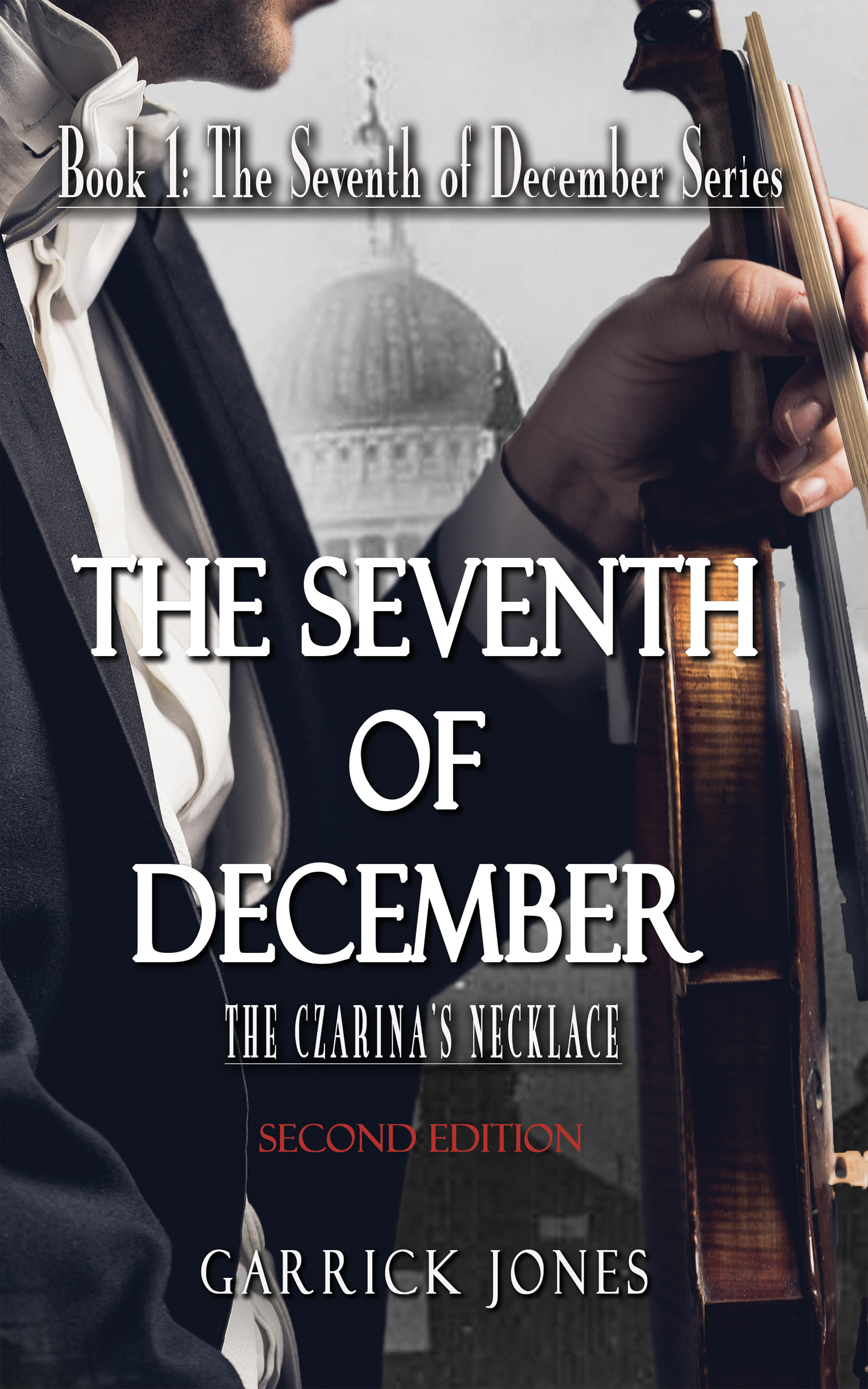 book cover for The Seventh of December: The Czarina's Necklace