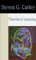 Cover for 'Theories of Learning'