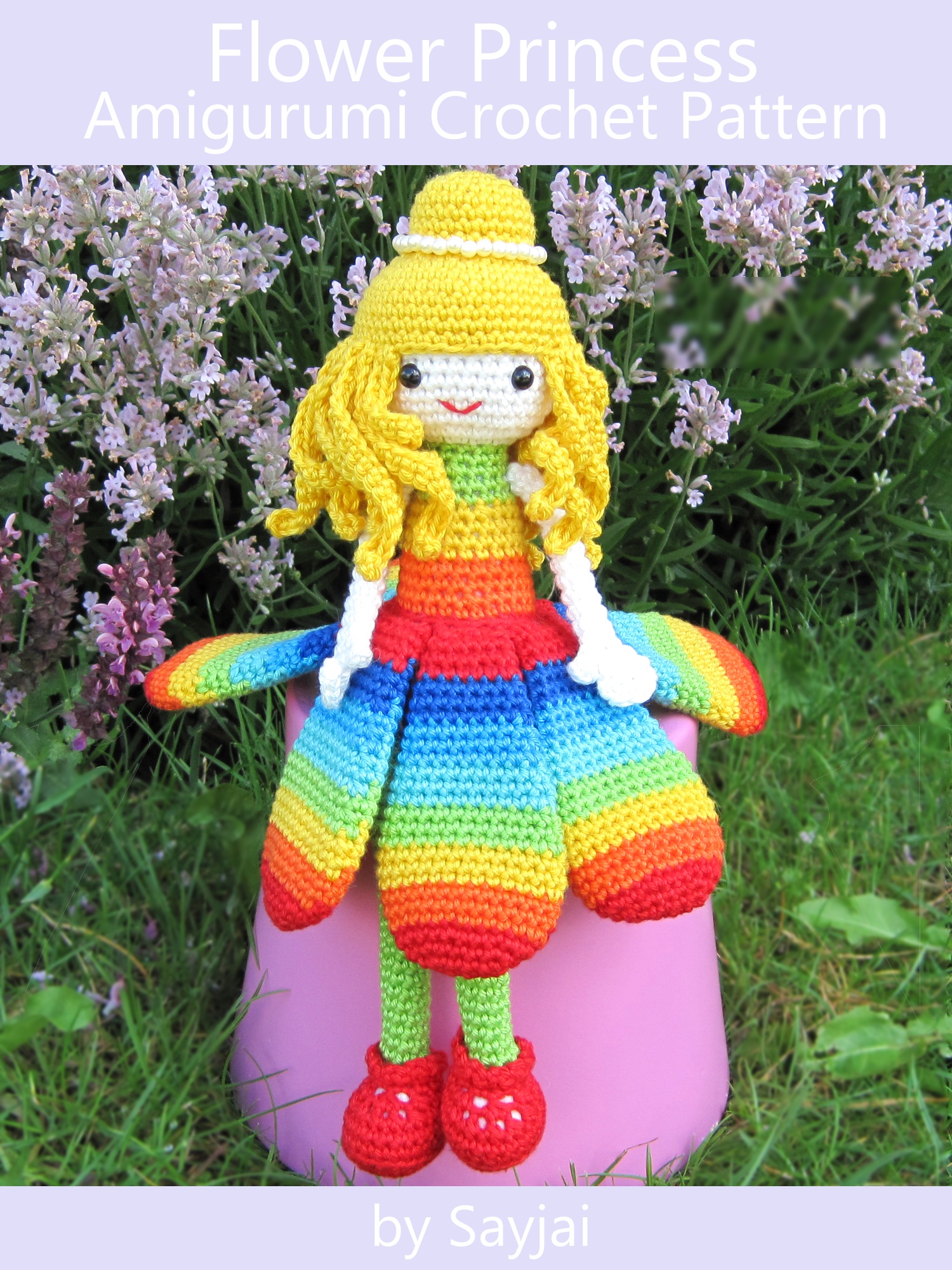 Smashwords Flower Princess Amigurumi Crochet Pattern a ...
