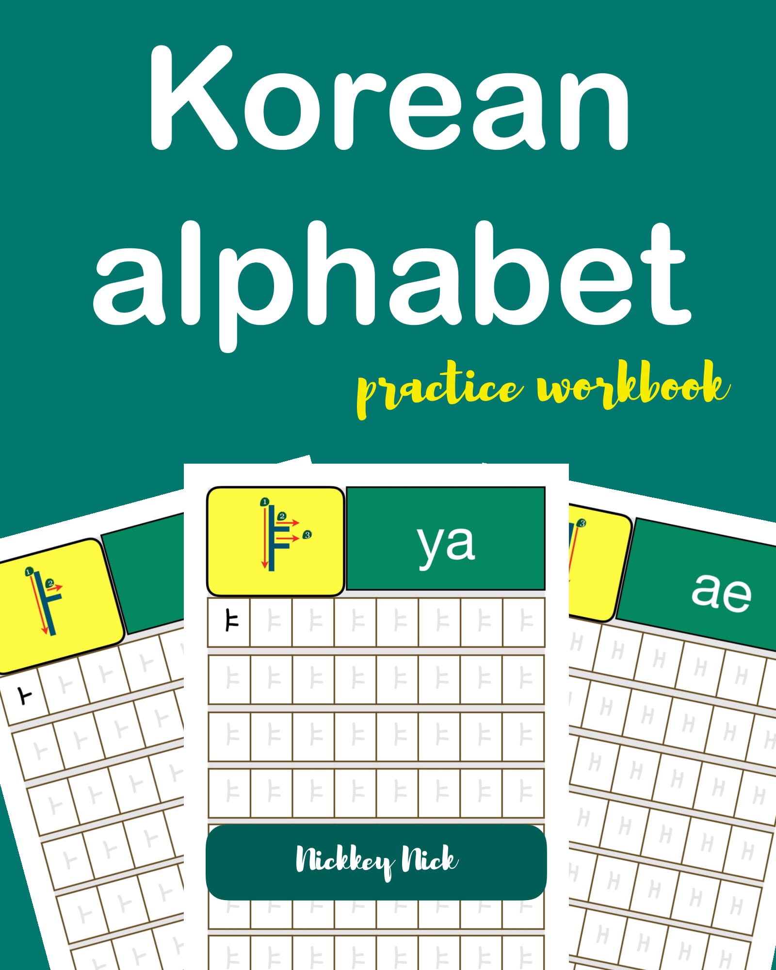 learning korean alphabet worksheets a worksheet blog