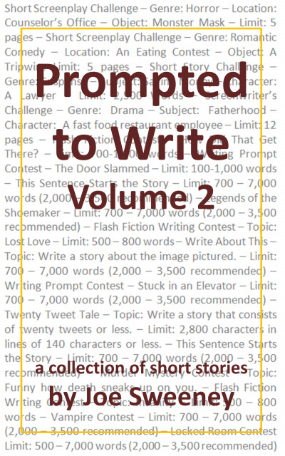 Smashwords – Prompted to Write Volume 2 – a book by Joe Sweeney