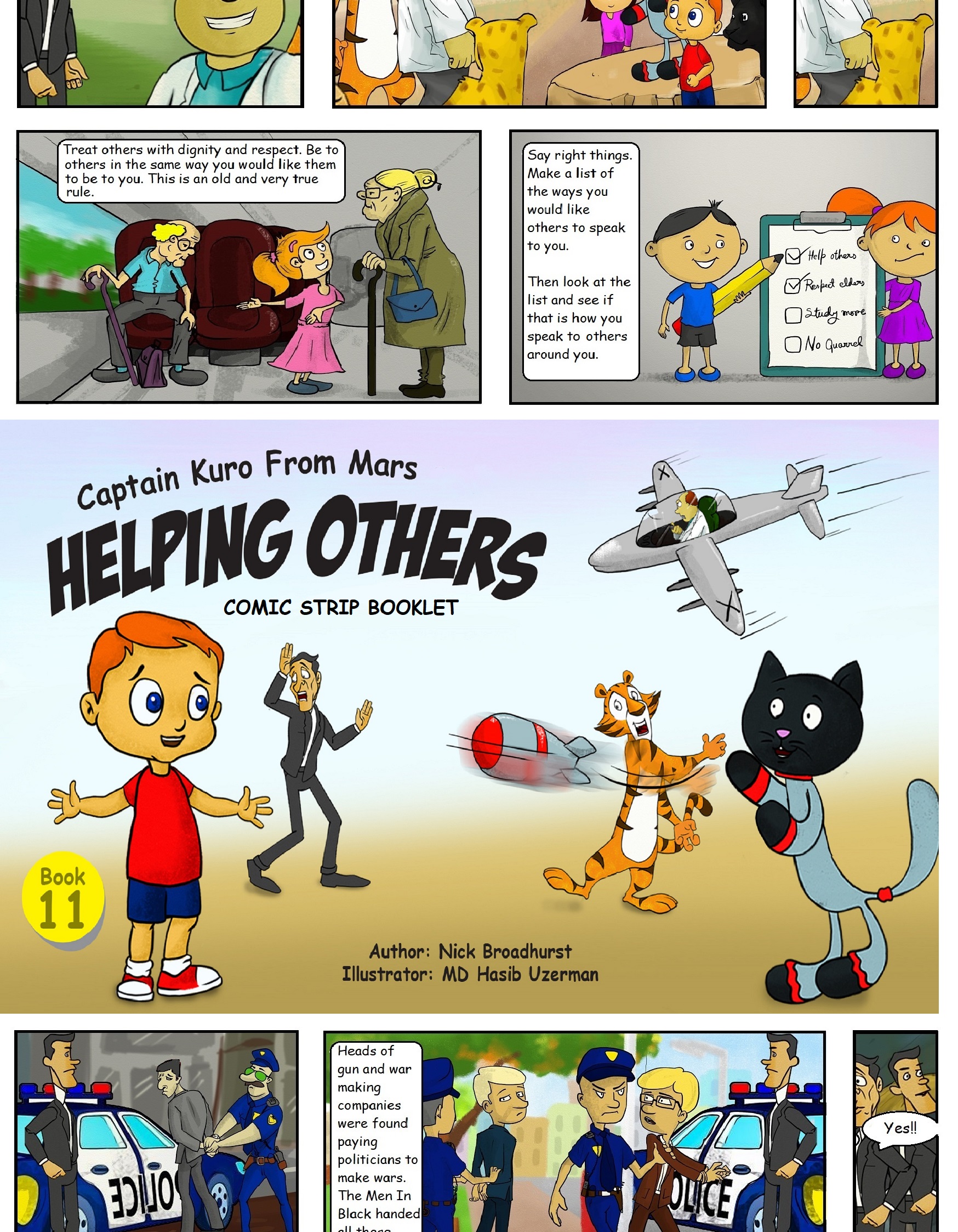 Smashwords - Captain Kuro From Mars Helping Others Comic ...