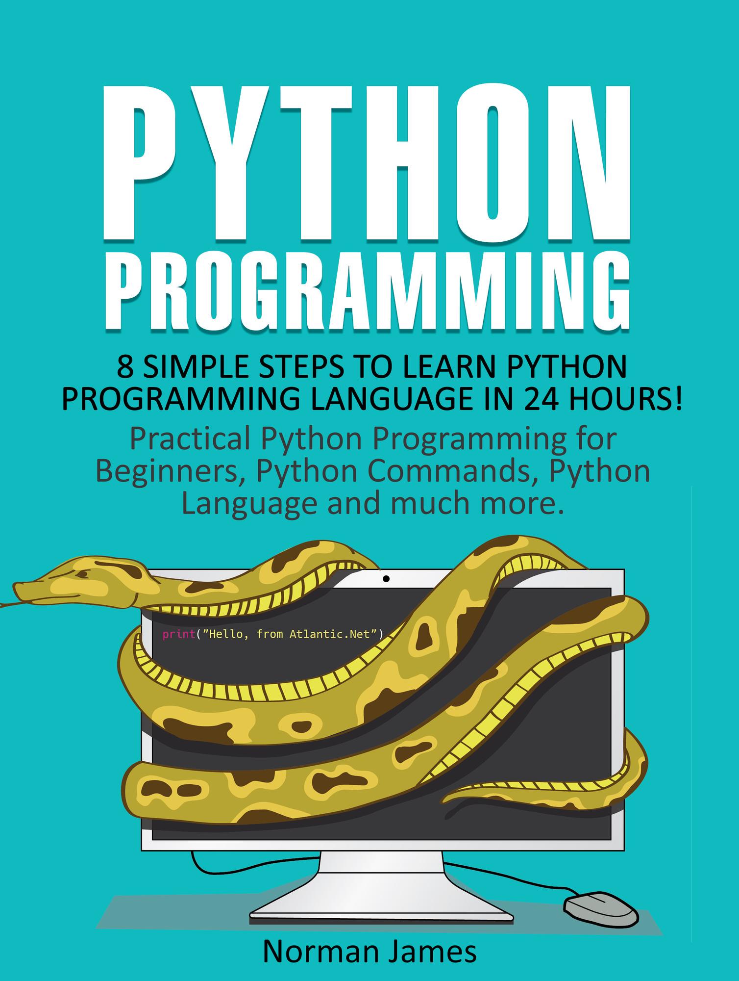 Smashwords Python Programming 8 Simple Steps To Learn Python Programming Language In 24 Hours 