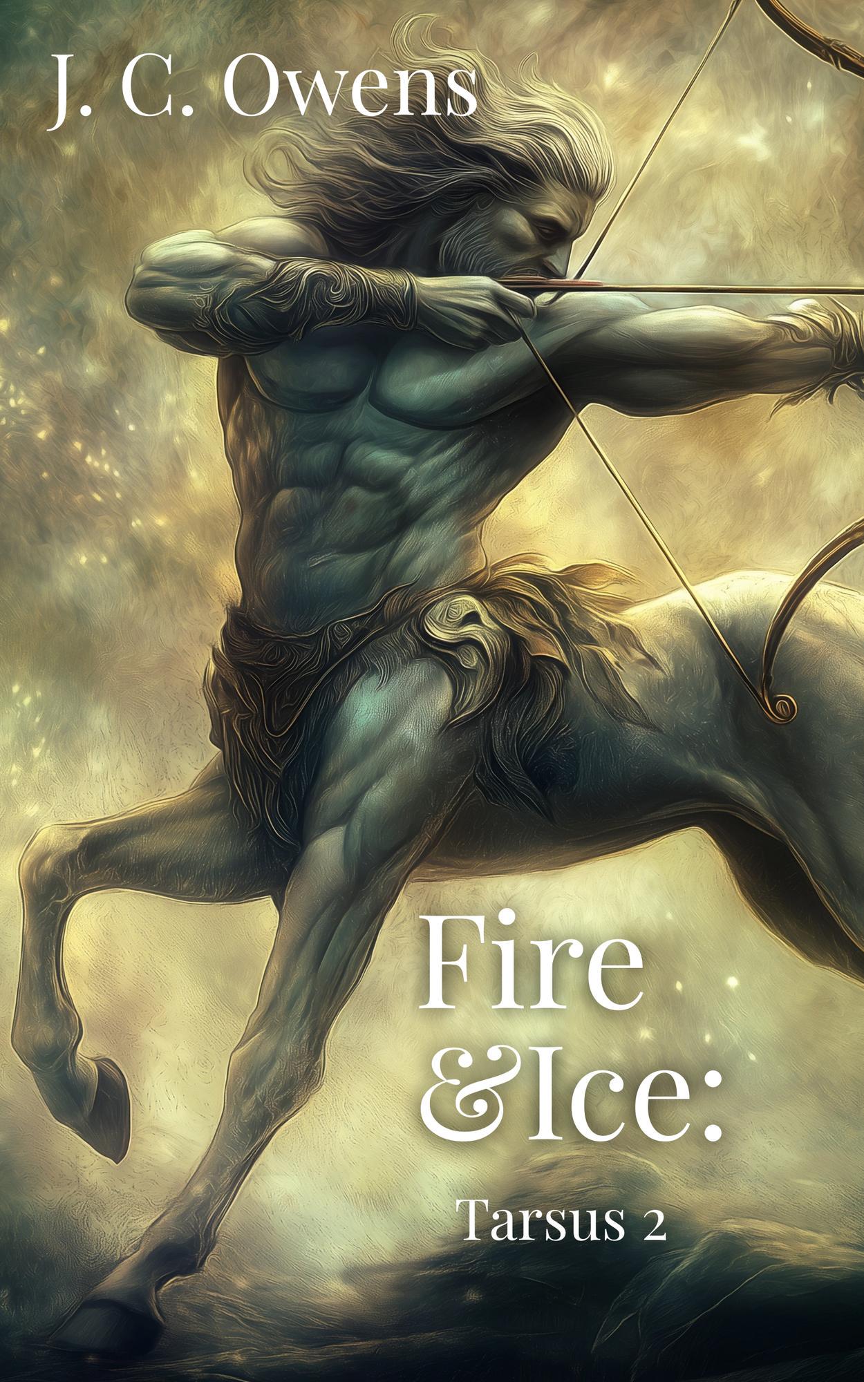 book cover for Fire & Ice