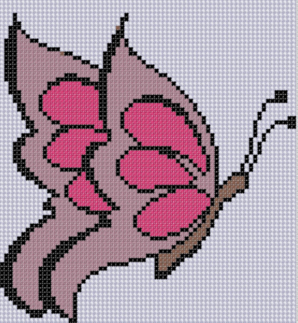 Smashwords – Butterfly 24 Cross Stitch Pattern – a book by Mother Bee